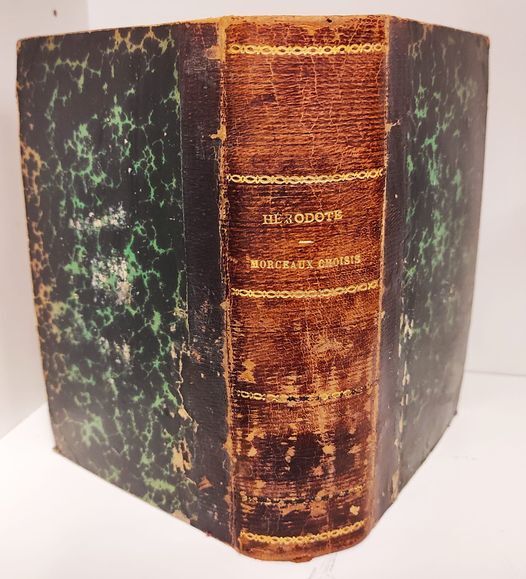 Les Auteurs Grecs Expliques D'apres Une Methode Nouvelle Par Deux Traductions Francaise. Herodote. Morceaux Choisis.