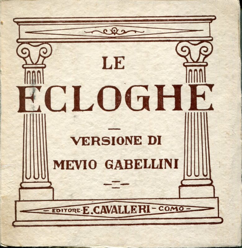 Le Ecloghe di Virgilio