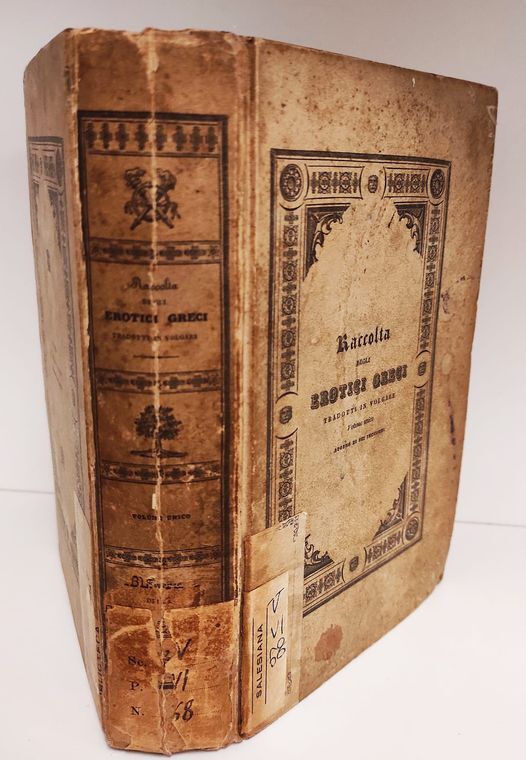 Collezione degli erotici greci tradotti in volgare