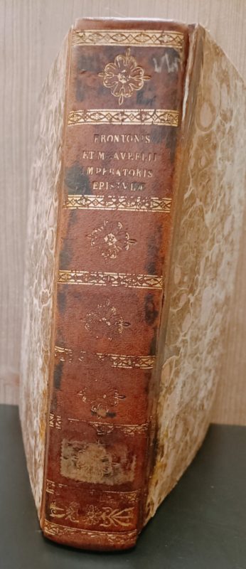 M. Cornelii Frontonis et M. Aurelii imperatoris Epistulae. L. Veri et Antonini Pii et Appiani epistularum reliquiae. Fragmenta Frontonis et scripta grammatica. Editio prima romana plus centum epistulis aucta ex codice rescripto bibliothecae pontificiae vaticanae curante Angelo Maio