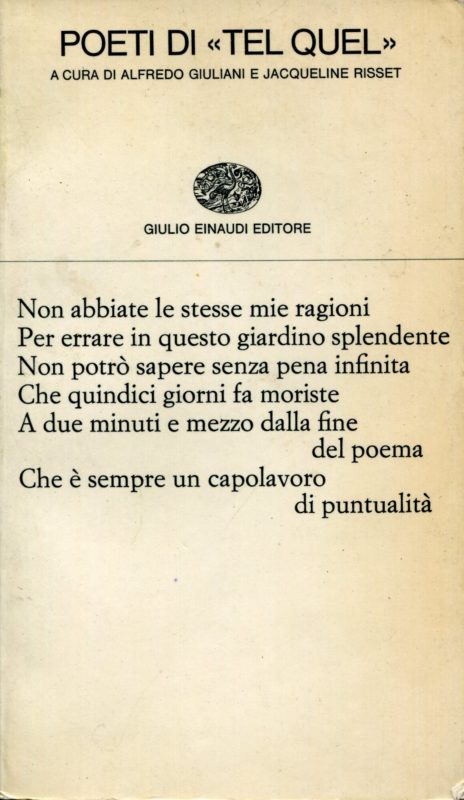 Poeti di Tel Quel