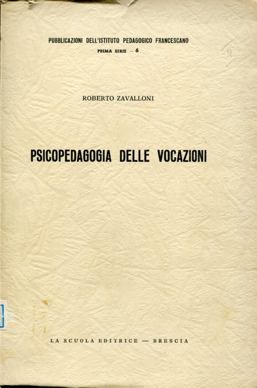 Psicopedagogia delle vocazioni