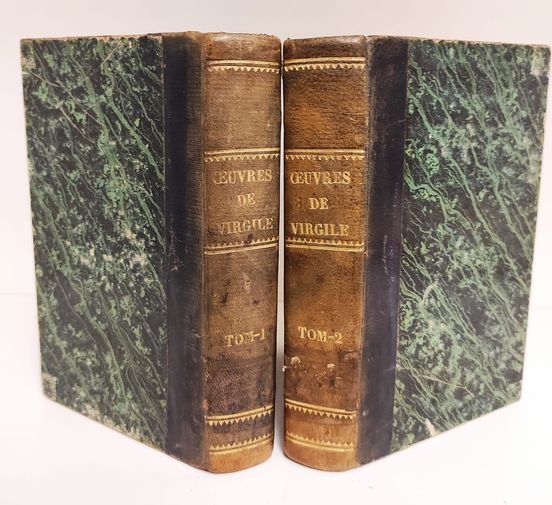 L'Eneide de Virgile. Traduction de M. De Pongerville ??? Les bucoliques et les georgiques, traductions de M. Ferdinand Collet. Tome Premier e Second