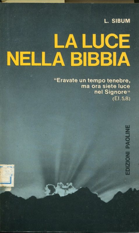 La luce nella Bibbia