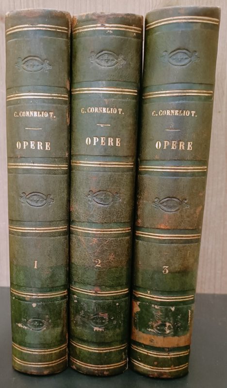 Opere di Cajo Cornelio Tacito volgarizzate da Lodovico Valeriani. Tomo primo - terzo