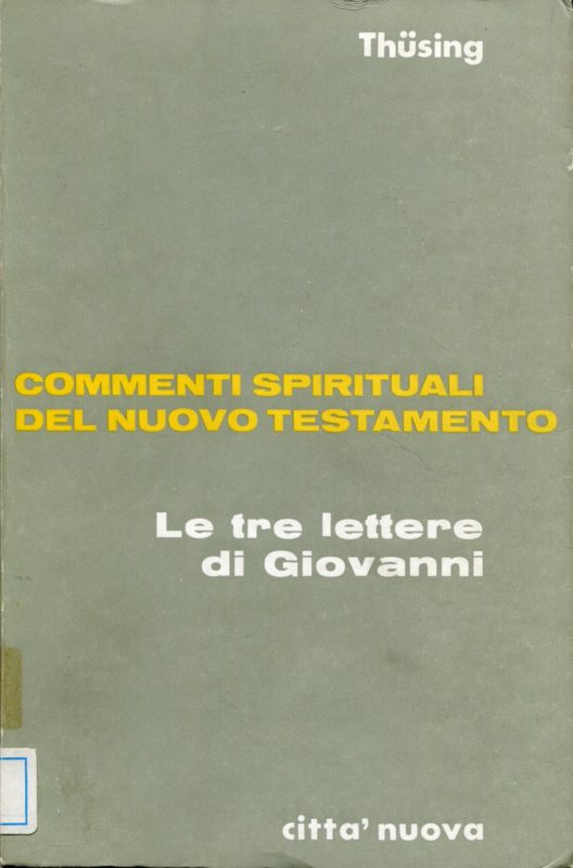 Le tre lettere di Giovanni