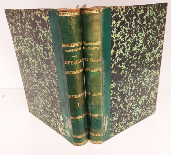 Opuscoli di Senofonte trasportati dal greco in italiano da varj. Tomo primo e secondo