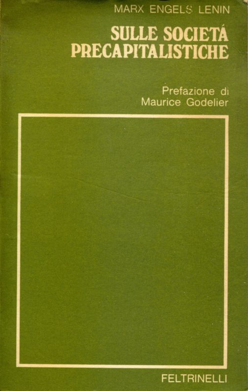 Sulle societ?? precapitalistiche