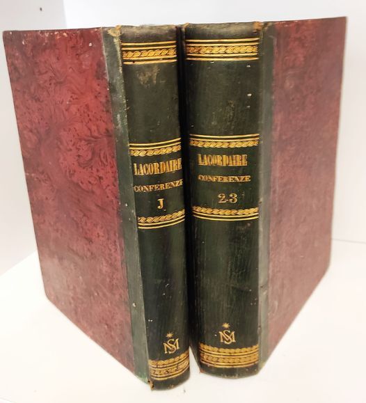 Conferenze del r. padre Enrico Domenico Lacordaire dell'Ordine de' Predicatori dette nella Chiesa di Nostra Signora in Parigi. 2 volumi