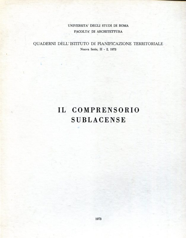 Il comprensorio sublacense