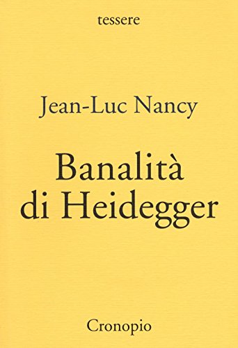 Banalit?? di Heidegger