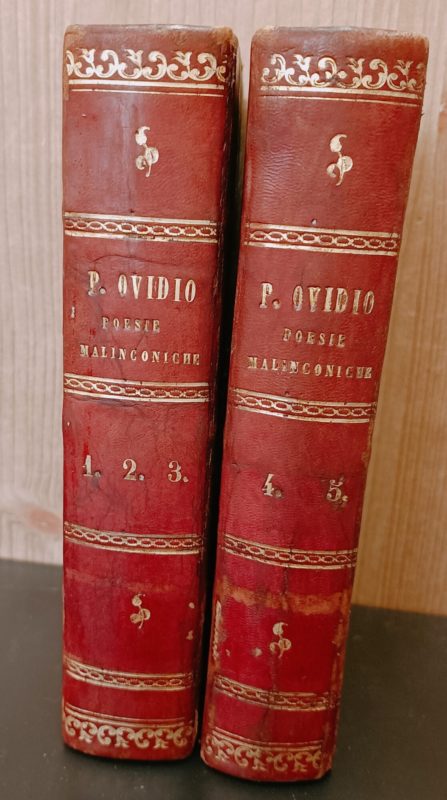 Delle poesie malinconiche. libri cinque commentati dal P. Bernardo Clodio della Compagnia di Ges??. Edizione Undecima. Tomi 1-5
