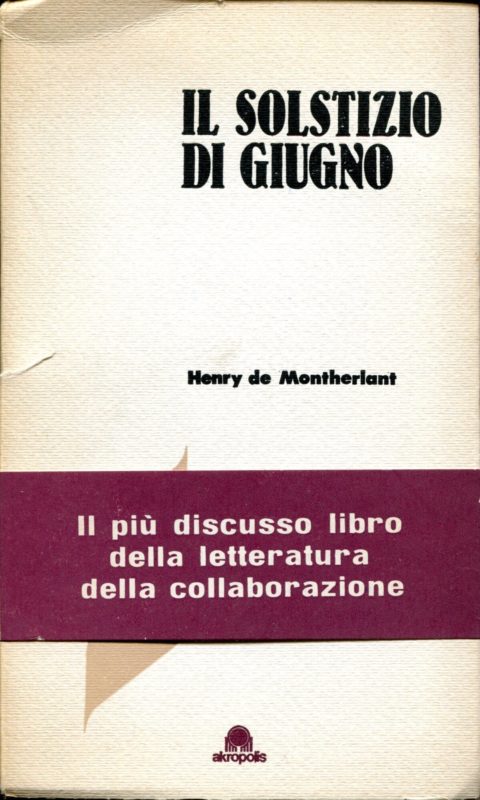 Il Solstizio di Giugno. A cura di Claudio Vinti.