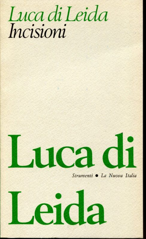 Incisioni. Scelte e annotate da Annamaria Petrioli
