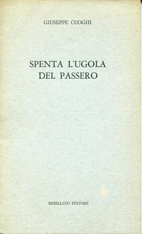 Spenta l'ugola del passero
