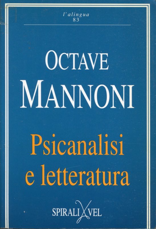 Psicanalisi e letteratura