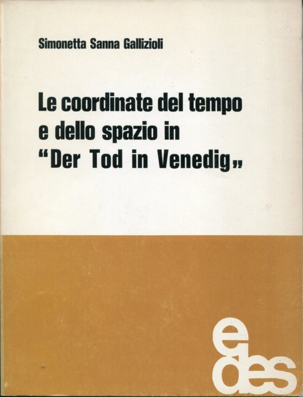 Le coordinate del tempo e dello spazio in 'Der Tod in Venedig'