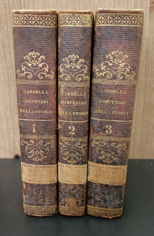 Compendio di storia della letteratura greca, latina e italiana. Volume 1-3
