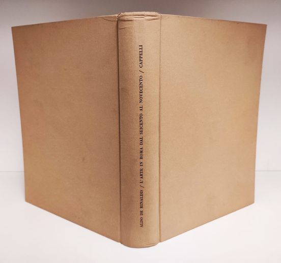 L'arte in Roma dal Seicento al Novecento