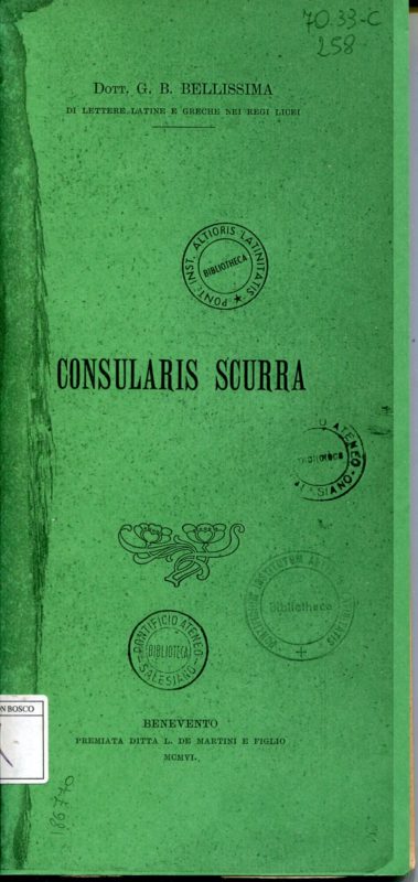 Consularis scurra