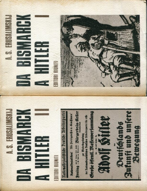 Da Bismarck a Hitler : l'imperialismo tedesco nel 20. secolo. 2 volumi
