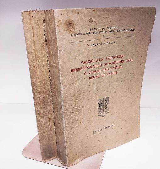 Saggio d'un repertorio biobibliografico di scrittori nati o vissuti nell'antico Regno di Napoli