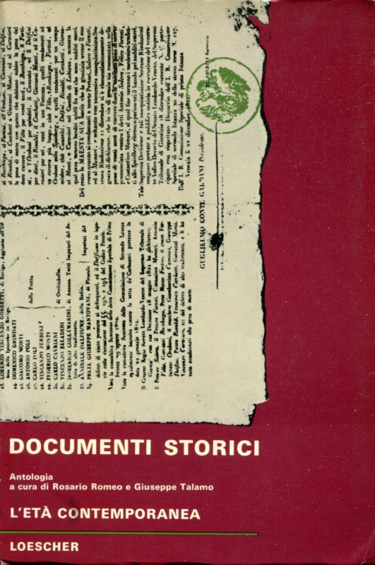 Documenti Storici Vol. III l'Eta' Contemporanea