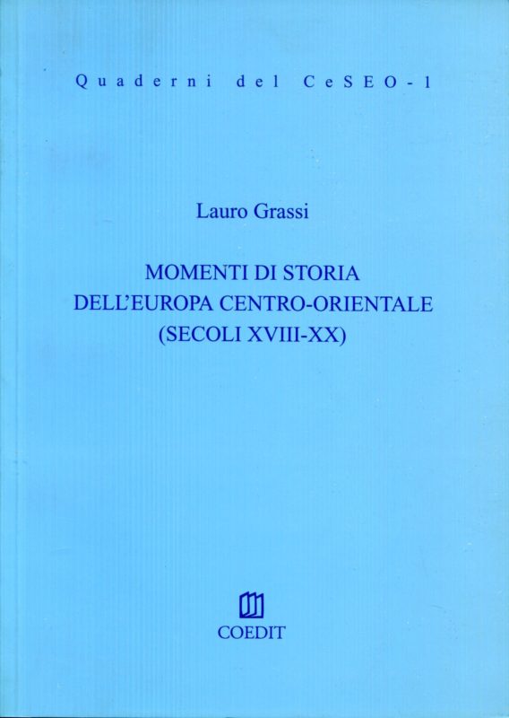 Momenti di storia dell'Europa Centro-Orientale : secoli 18.-20.