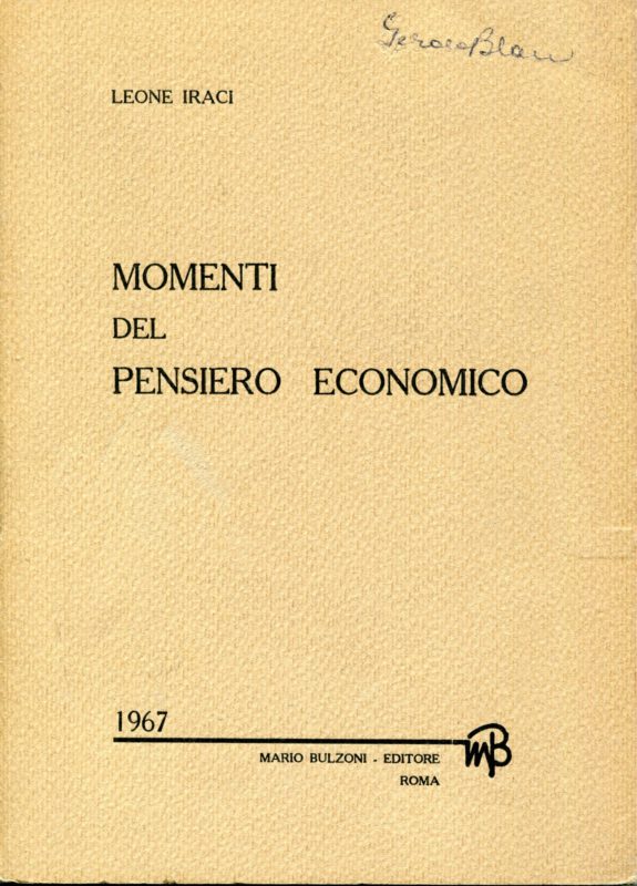 Momenti del pensiero economico