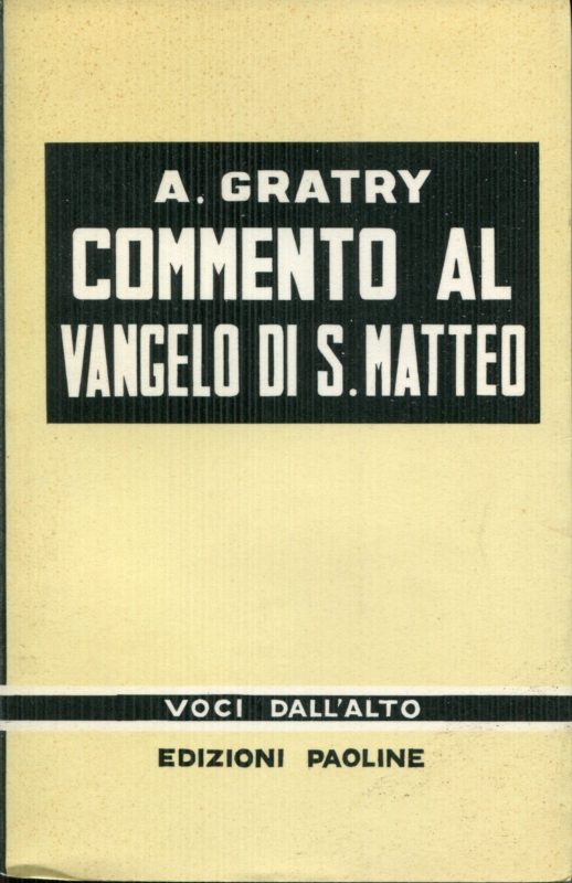 Commento al Vangelo di s. Matteo