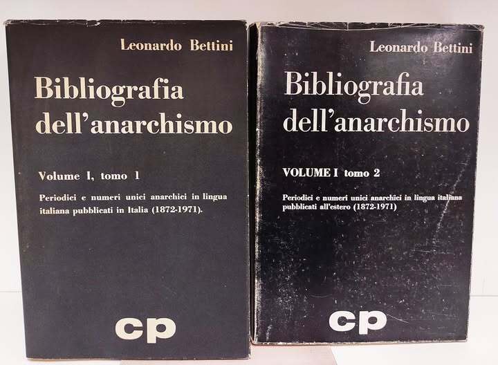 Bibliografia dell'anarchismo, 2 volumi
