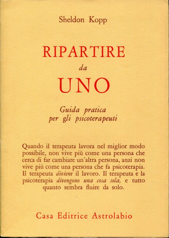 Ripartire da uno : guida pratica per gli psicoterapeuti