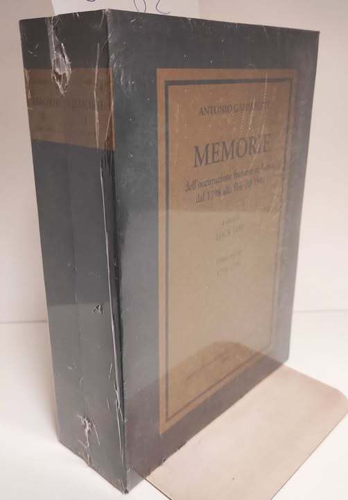 Antonio Galimberti. Memorie dell'occupazione francese in Roma dal 1798 alla fine del 1802