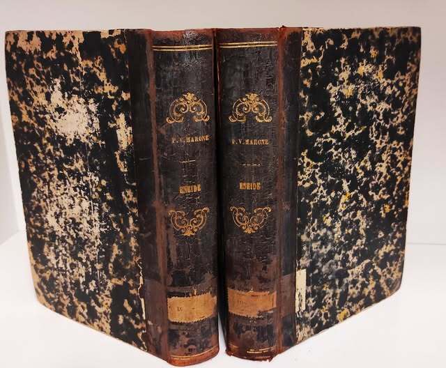 L'Eneide di P. Virgilio Marone recata in altrettanti versi italiani da Giuseppe Solari D.S.P.. munita dall'autore di note giustificanti il senso e la lezione. Tomo 1. -2.