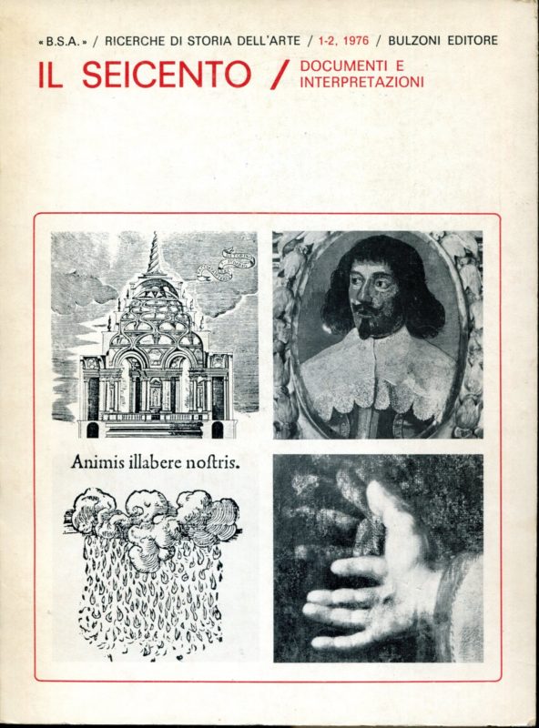 Il Seicento. Documenti e interpretazioni, vol. 1-2 di "B.S.A."