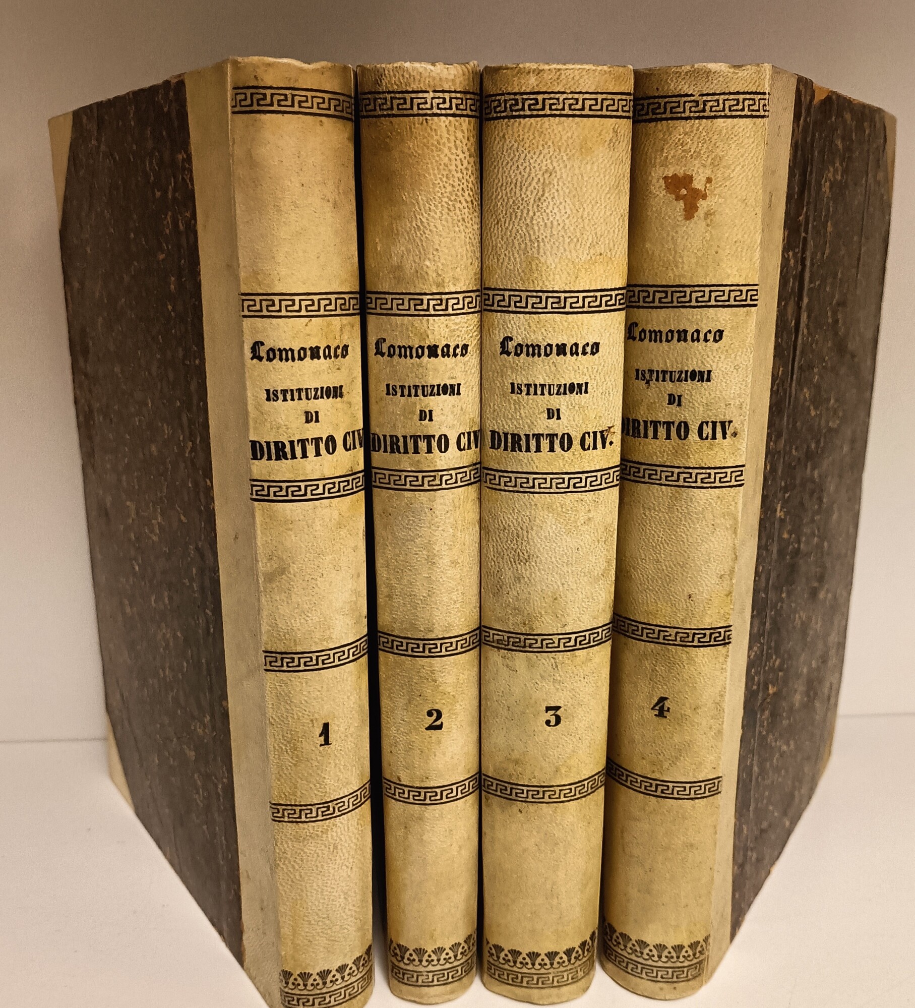 Istituzioni di diritto civile italiano. Volumi 1-4