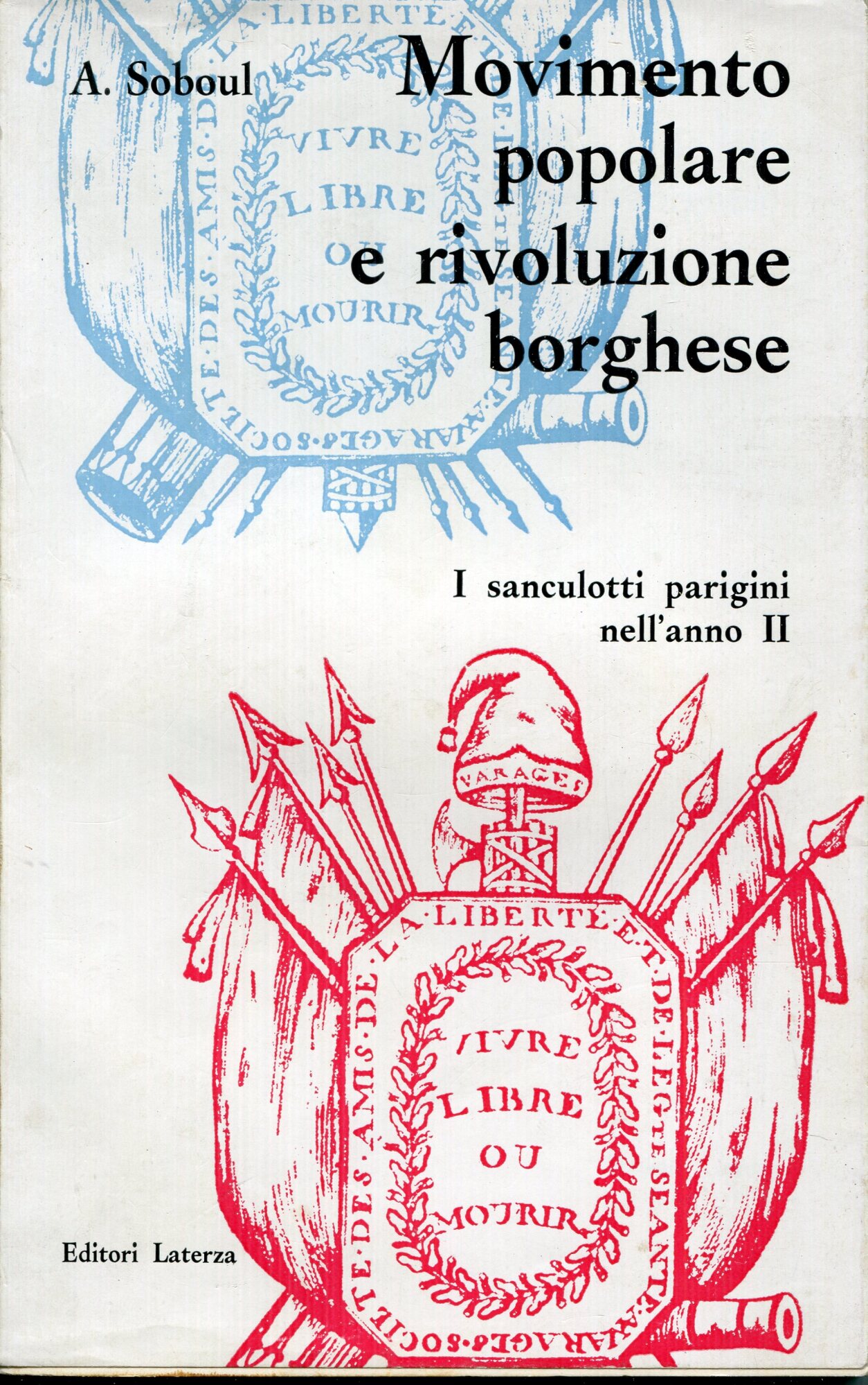 Movimento popolare e rivoluzione borghese : i sanculotti parigini nell'anno 2.
