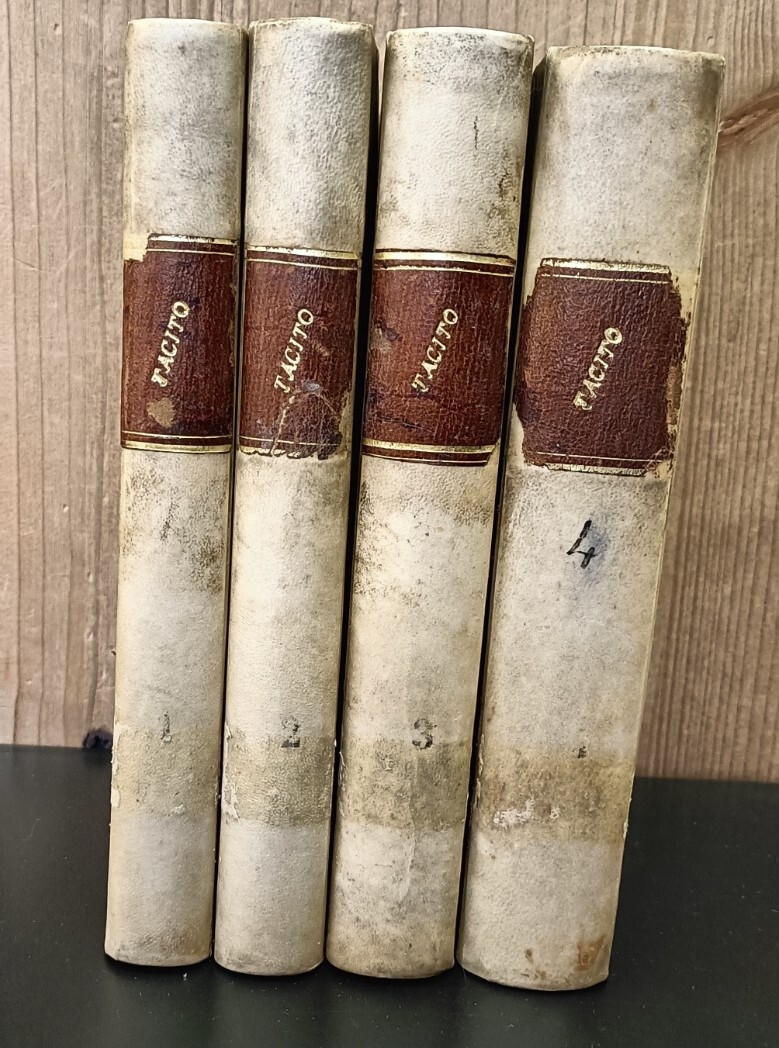 Le opere di C. Cornelio Tacito recate in lingua italiana. Volume 1-4