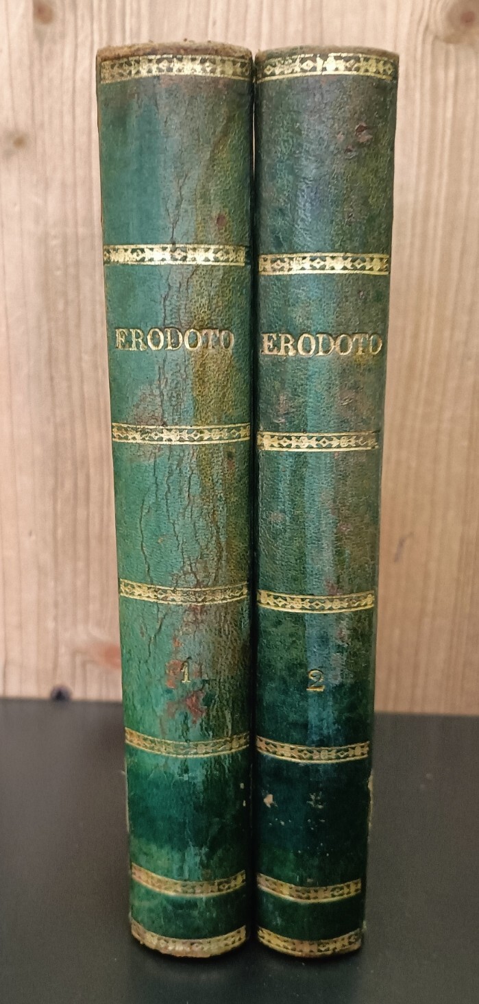 Le nove muse di Erodoto Alicarnasseo tradotte ed illustrate da Andrea Mustoxidi corcirese. Volume 1, Contiene: La Clio; L'Euterpe. Volume 2, Contiene: La Talia; La Melpomene