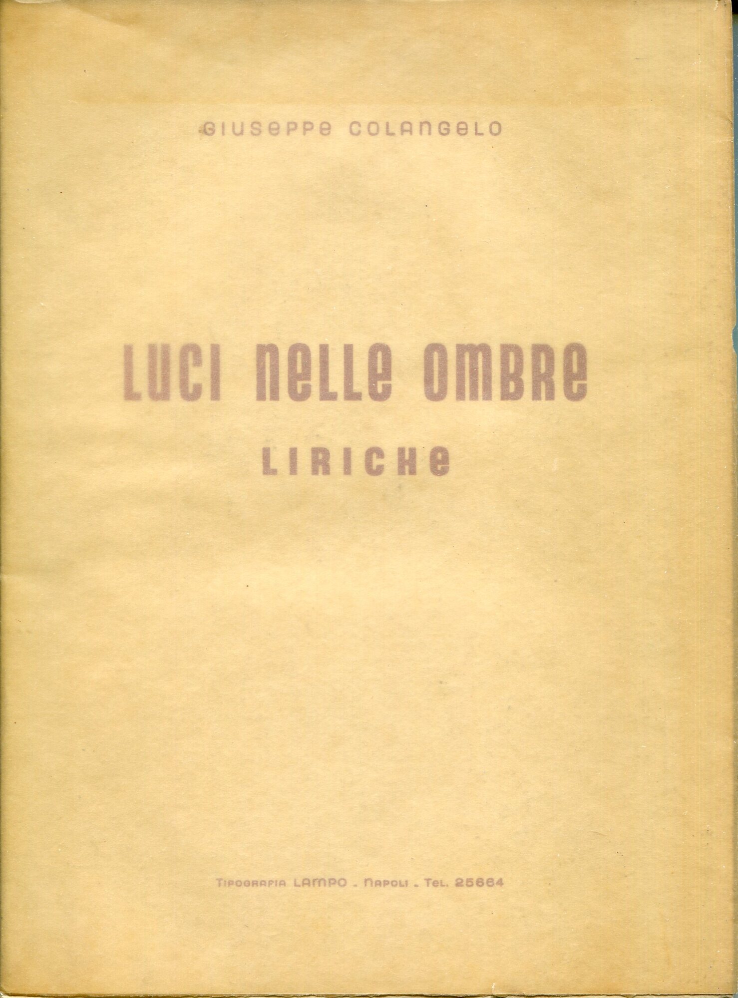Luci nelle Ombre : Liriche