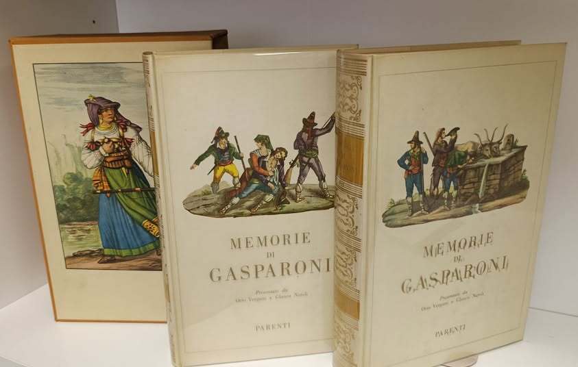Memorie di Gasparoni redatte da Pietro Masi suo compagno alla macchia e in prigione : tradotte dal manoscritto originale, da un ufficiale dello S. M. della Divisione francese a Roma