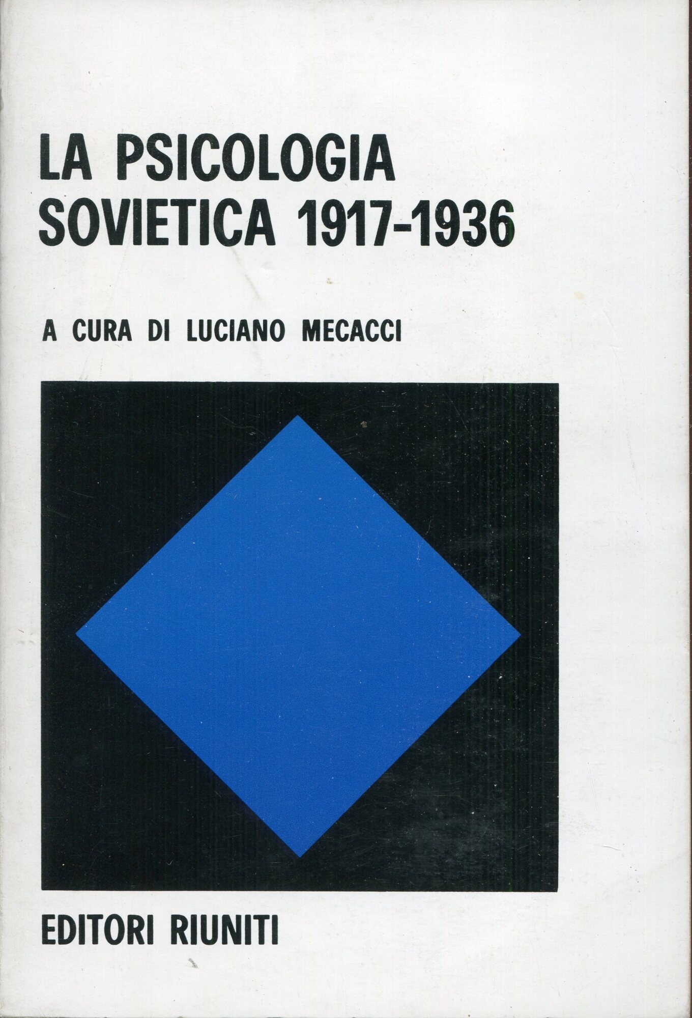 La psicologia sovietica 1917-1936