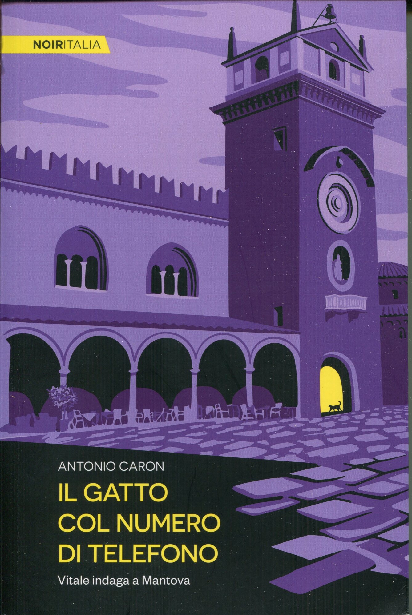Il gatto col numero di telefono.  Vitale indaga a Mantova. Noir Italia