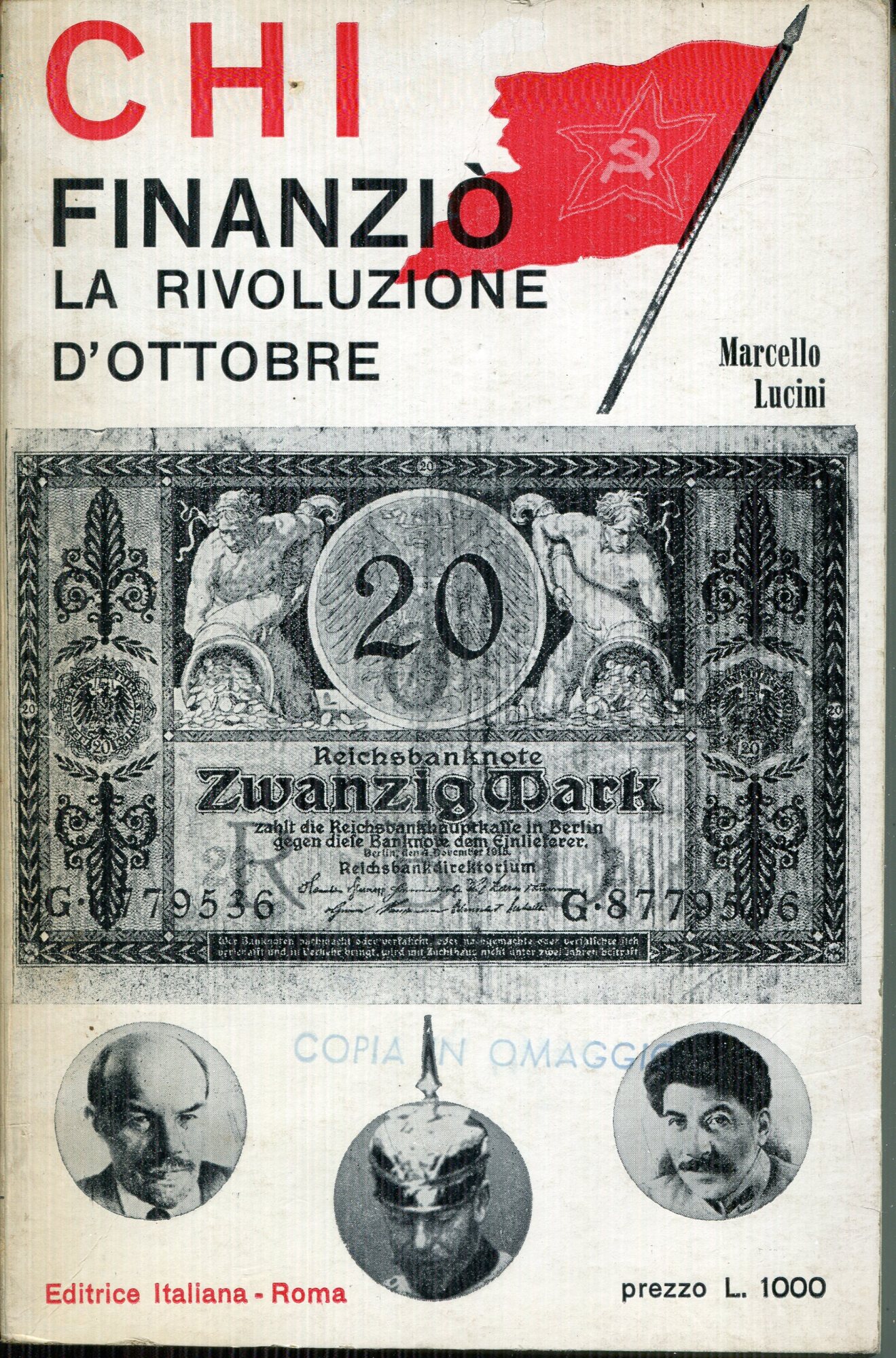 Chi finanzi?? la rivoluzione d'ottobre