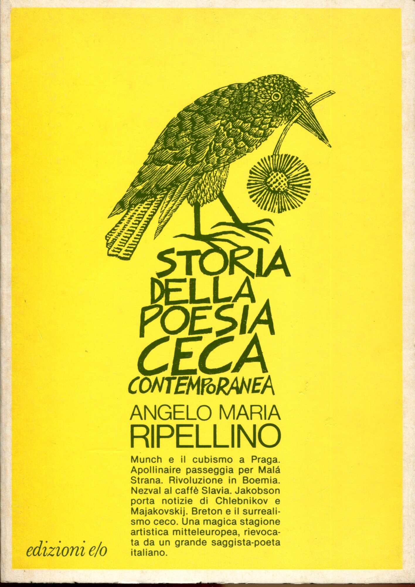 Storia della poesia ceca contemporanea