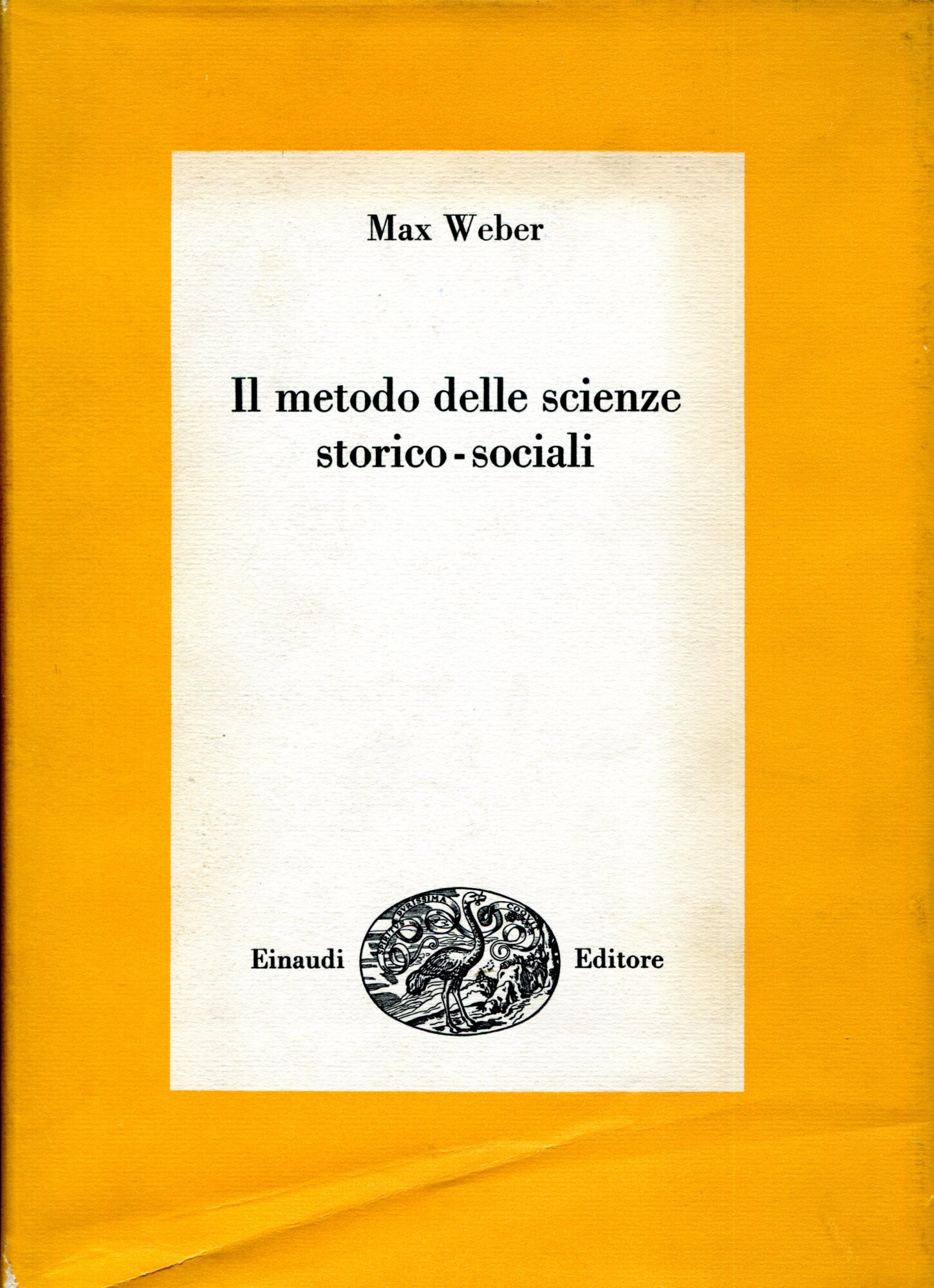 Il metodo delle scienze storico- sociali
