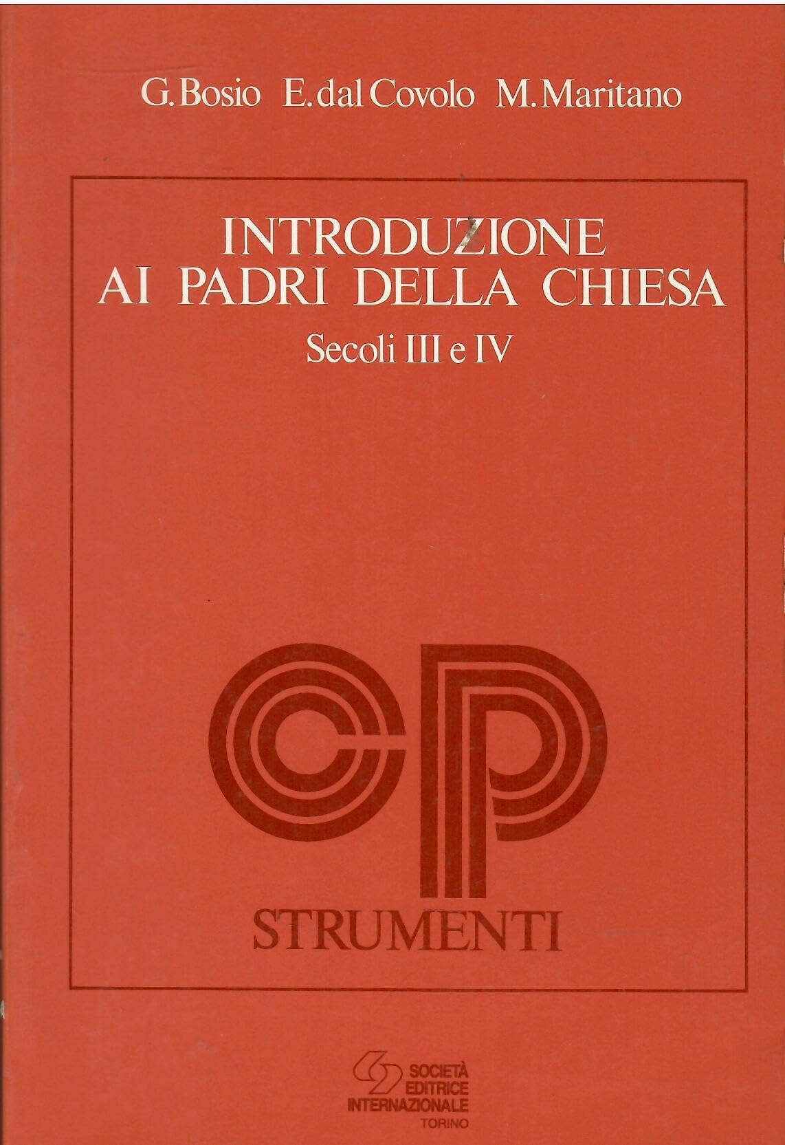 Introduzione ai Padri della Chiesa. Secoli III-IV