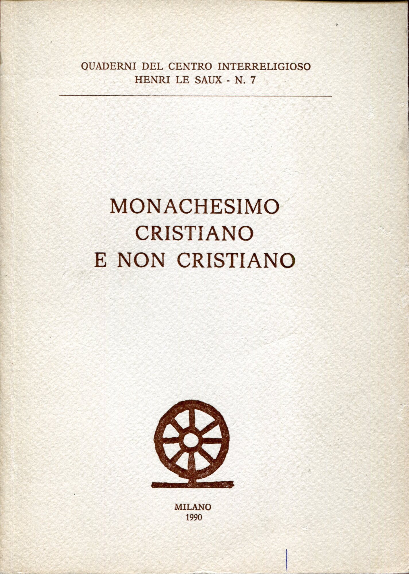 Monachesimo cristiano e non cristiano