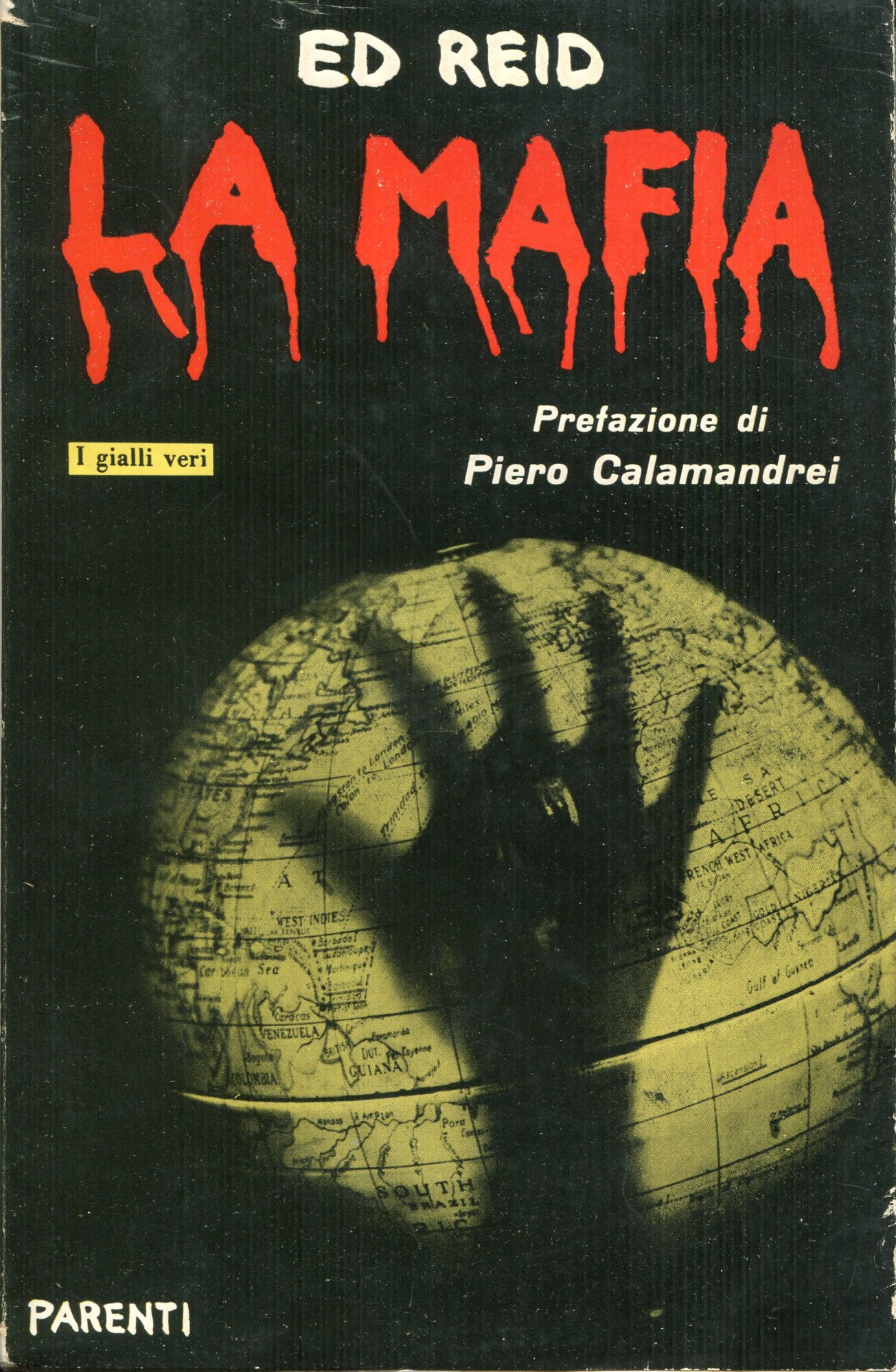 La Mafia. Prefazione di Piero Calamandrei. Dalle origini ai nostri giorni. Bandiera nera su Brooklyn. Il dramma degli stupefacenti. Come fini Nick de John.  L'assassinio di Carlo Tresca.  Vito Genovese e il GMA . Un poliziotto di New York ucciso a Palermo.  Inchiesta di Ed Reid.