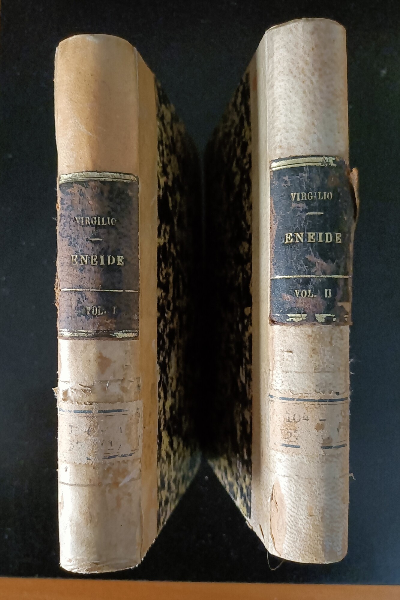 L'Eneide. Voll. 1 e 2. Tradotta dal professore Pietro Bernabo Silorata. Seconda edizione con testo e note